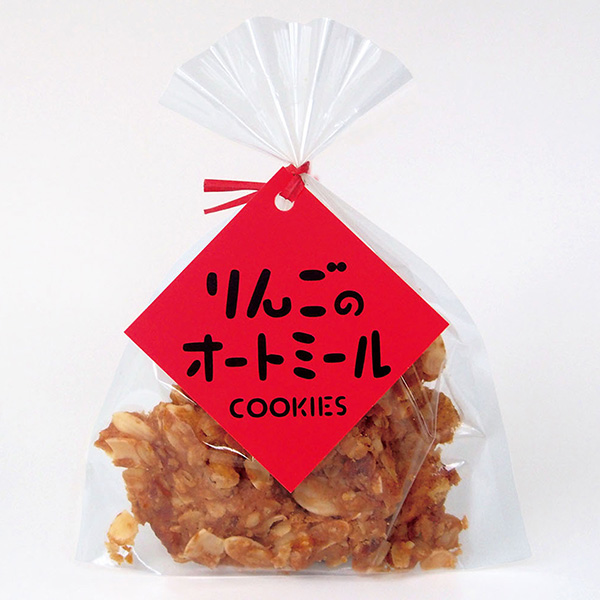 りんごのオートミールクッキー