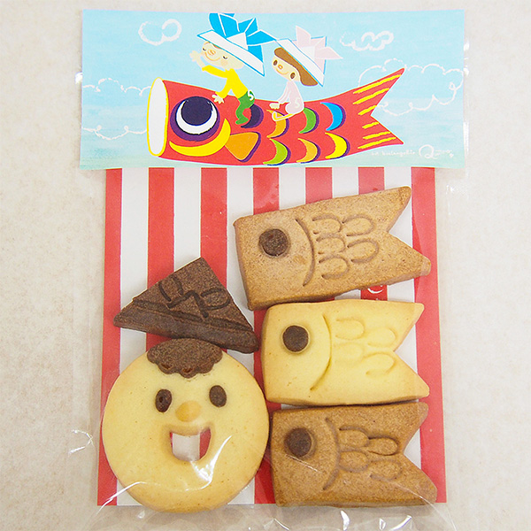 こいのぼりクッキー