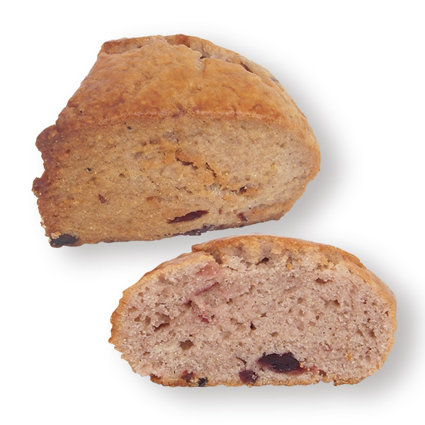 カルダモンとベリーのスコーン